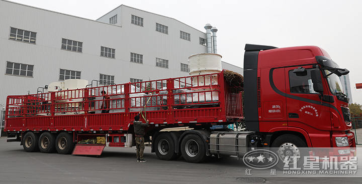 圓錐破碎機裝車、發(fā)貨